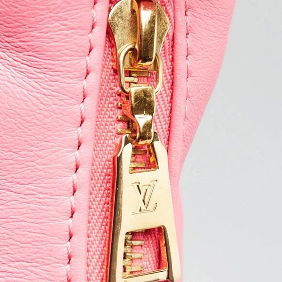 Louis Vuitton Pink Monogram Leather Bubblegram Over The Moon Bag - Picture 9 of 11